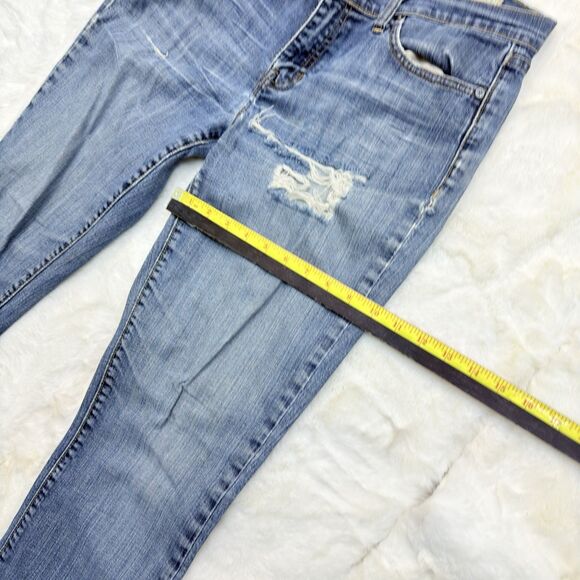 Gap 1969 Jeans Women Size 31/12L (34x33.5) Light Wash Denim Perfect Boot Stretch - Picture 8 of 16